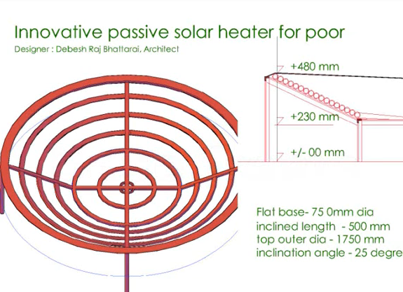 diy passive solar water heater system