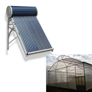 solar water heater greenhouse