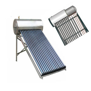 Vacuum tube heat pipe solar water heater and structure diagram