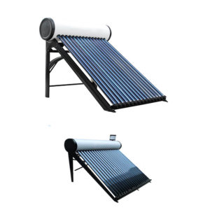 Pressure and non-pressure solar water heaters science project