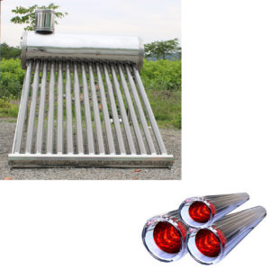 Stainless steel low pressure solar water heater