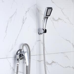 Adjustable temperature shower mixer