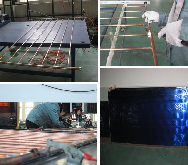 solar heater flat