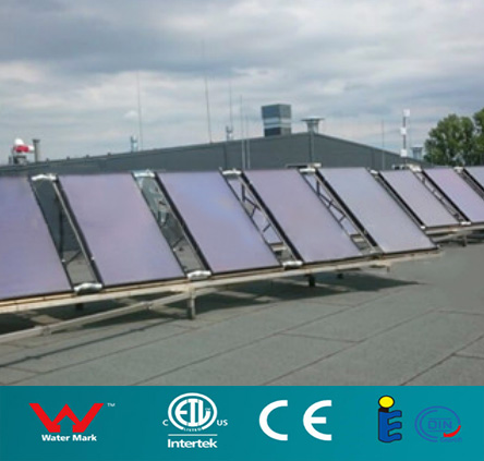 solar water heater roof