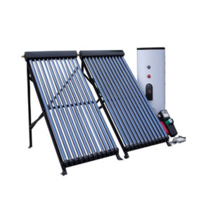 solar panels hot water heater tank